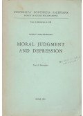 Szentmártoni Mihály - Moral Judgment and Depression (dedikált)