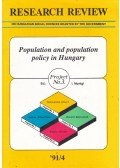 Monigl István - Research Review '91/4