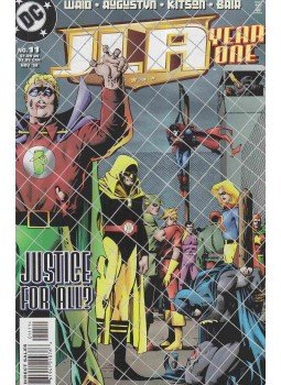 Waid, Mark, Augustyn, Brian, Kitson, Barry - JLA: Year One 11. Waid, Mark, Augustyn, Brian, Kitson, Barry - JLA: Year One 11., 1998 antikvár könyv