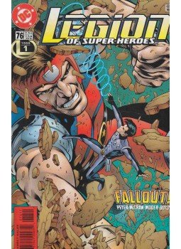 Tom Peyer, McCraw, Tom, Moder, Lee - Legion of Super-Heroes 76. Tom Peyer, McCraw, Tom, Moder, Lee - Legion of Super-Heroes 76., 1996 antikvár könyv