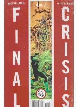 Morrison, Grant, JG Jones, Pacheco, Carlos, Merino, Jesus - Final Crisis 4. Morrison, Grant, JG Jones, Pacheco, Carlos, Merino, Jesus - Final Crisis 4., 2008 antikvár könyv