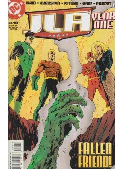 Waid, Mark, Augustyn, Brian, Kitson, Barry - JLA: Year One 10. Waid, Mark, Augustyn, Brian, Kitson, Barry - JLA: Year One 10., 1998 antikvár könyv