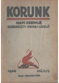 Dienes László - Korunk 1926 május