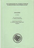 Dr. Czétényi Csaba,Kardos Kálmánné - Analízis 3. füzet