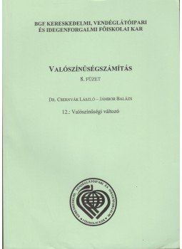 Dr. Csernyák László, Jámbor Balázs - Valószínűségszámítás 8. füzet, Budapest 2004 antikvár könyv