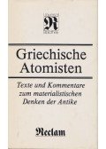 Fritz Jürss,Reimar Müller,Ernst Günther Schmidt - Griechische Atomisten