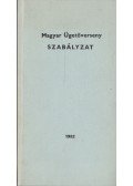 Tarsoly Gergely - Magyar Ügetőverseny Szabályzat