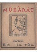 Elek Artúr - A műbarát III. év. 1-2. szám