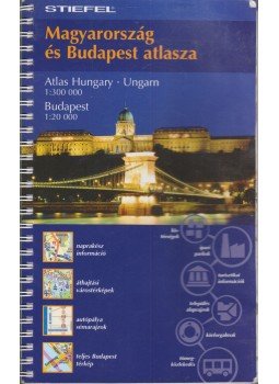 - Magyarország és Budapest atlasza - Magyarország és Budapest atlasza, Budapest 2007 antikvár könyv