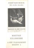  - Magyar exlibrisek a két világháború között I.