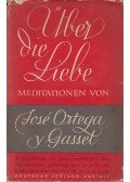 Ortega y Gasset, José - Über die Liebe