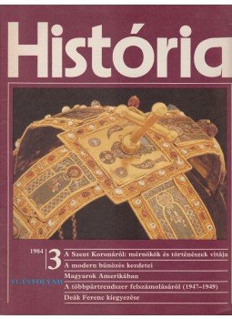 Glatz Ferenc - História 1984/3. Glatz Ferenc - História 1984/3., Budapest 1984 antikvár könyv
