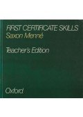 Saxon Menné - First Certificate Skills - Teacher's Edition