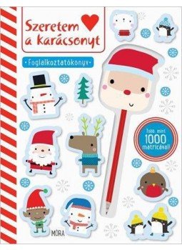  - Szeretem a karácsonyt! - foglalkoztatókönyv matricákkal, null 2017 antikvár könyv