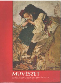  - Művészet 1961. augusztus II. évfolyam 8. szám,  1961 antikvár könyv