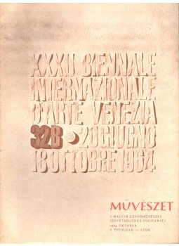 Solymár István - Művészet 1964. október V. évf. 10. szám,  1964 antikvár könyv