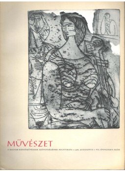 Solymár István - Művészet 1966. augusztus VII. évf. 8. szám,  1966 antikvár könyv