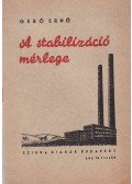 Gerő Ernő - A stabilizáció mérlege
