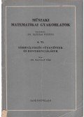 Bajcsay Pál,Fazekas Ferenc (szerk.) - Műszaki matematikai gyakorlatok A. VI.