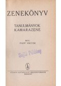 Papp Viktor - Zenekönyv – Tanulmányok, kamarazene (aláírt)