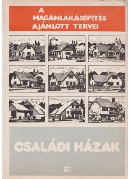 Zsilinszky Gyula - A magánlakás-építés ajánlott tervei, Budapest 1987 antikvár könyv