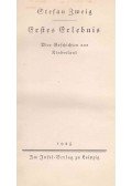 Zweig, Stefan - Erstes Erlebnis