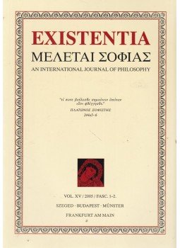Ferge Gábor - Existentia 2005/1-2. Ferge Gábor - Existentia 2005/1-2., Budapest 2005 antikvár könyv