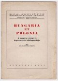 Dr. Kertész János - Hungaria et Polonia