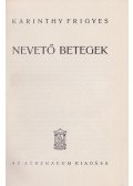 Karinthy Frigyes,Kemény Simon - Nevető betegek / Ördögök, tündérek
