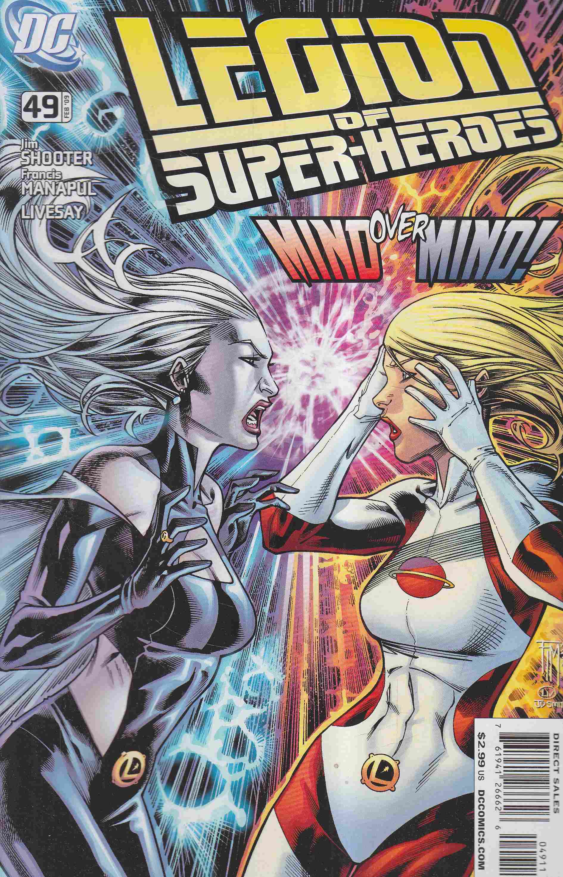 Shooter, Jim, Manapul, Francis - Legion of Super-Heroes 49. Shooter, Jim, Manapul, Francis - Legion of Super-Heroes 49., 2009 antikvár könyv