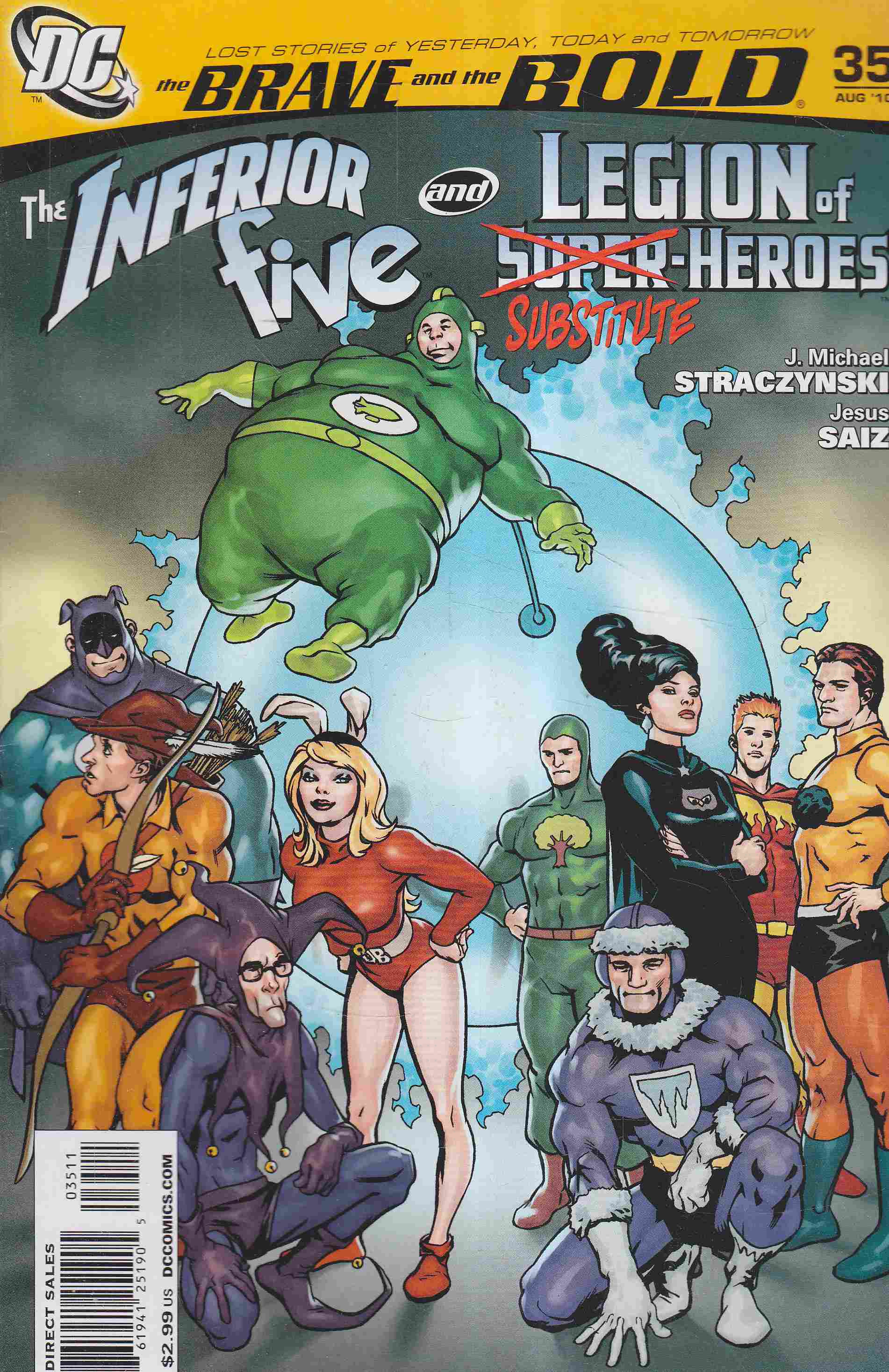 Straczynski, Michael J., Saiz, Jesus - The Brave and the Bold 35. Straczynski, Michael J., Saiz, Jesus - The Brave and the Bold 35., 2010 antikvár könyv