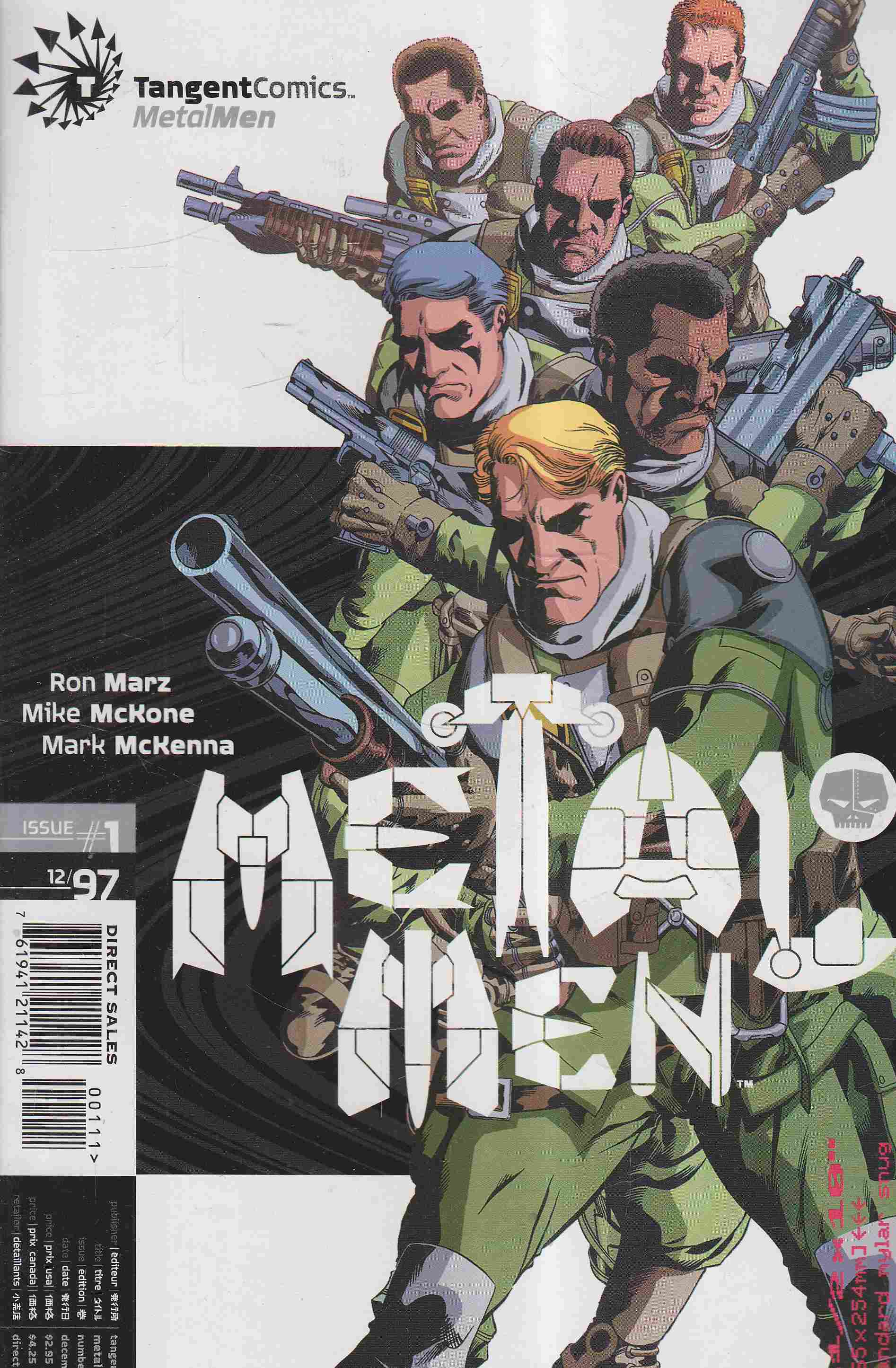 Marz, Ron, McKone, Mike - Tangent Comics / Metal Men 1. Marz, Ron, McKone, Mike - Tangent Comics / Metal Men 1., 1997 antikvár könyv