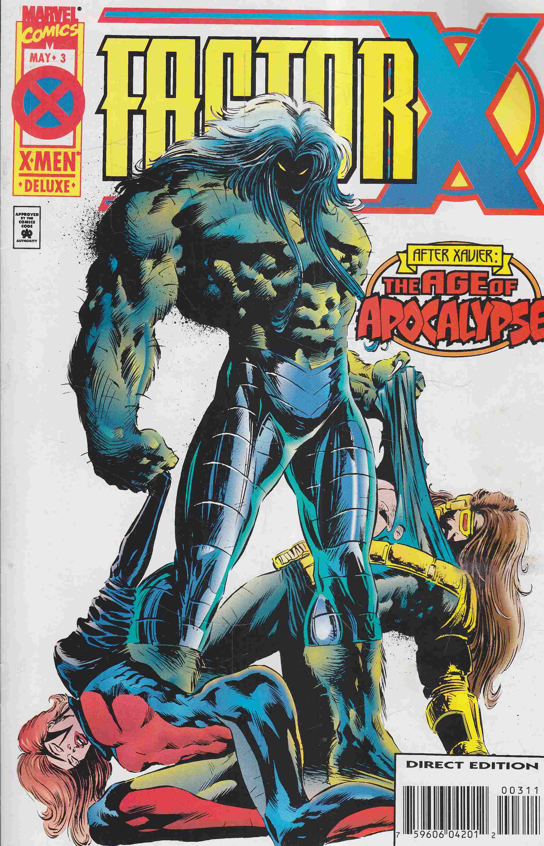 Moore, John Francis, Epting, Steve, Dodson, Terry - Factor-X Vol. 1. No. 3. Moore, John Francis, Epting, Steve, Dodson, Terry - Factor-X Vol. 1. No. 3., 1995 antikvár könyv