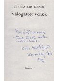 Keresztury Dezső - Válogatott versek (dedikált)