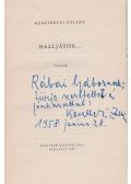 Keszthelyi Zoltán - Halljátok...(dedikált)