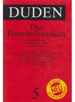  - Duden - Fremdwörterbuch, Mannheim 1997 antikvár könyv