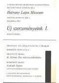 Kovács Ákos - Új szerzeményeink I.