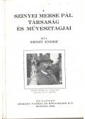 Ernst Endre - A Szinyei Merse Pál Társaság és művésztagjai