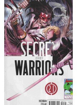 Hickman, Jonathan, Mirko Colak, Vitti, Alessandro - Secret Warriors No. 21. Hickman, Jonathan, Mirko Colak, Vitti, Alessandro - Secret Warriors No. 21., 2010 antikvár könyv
