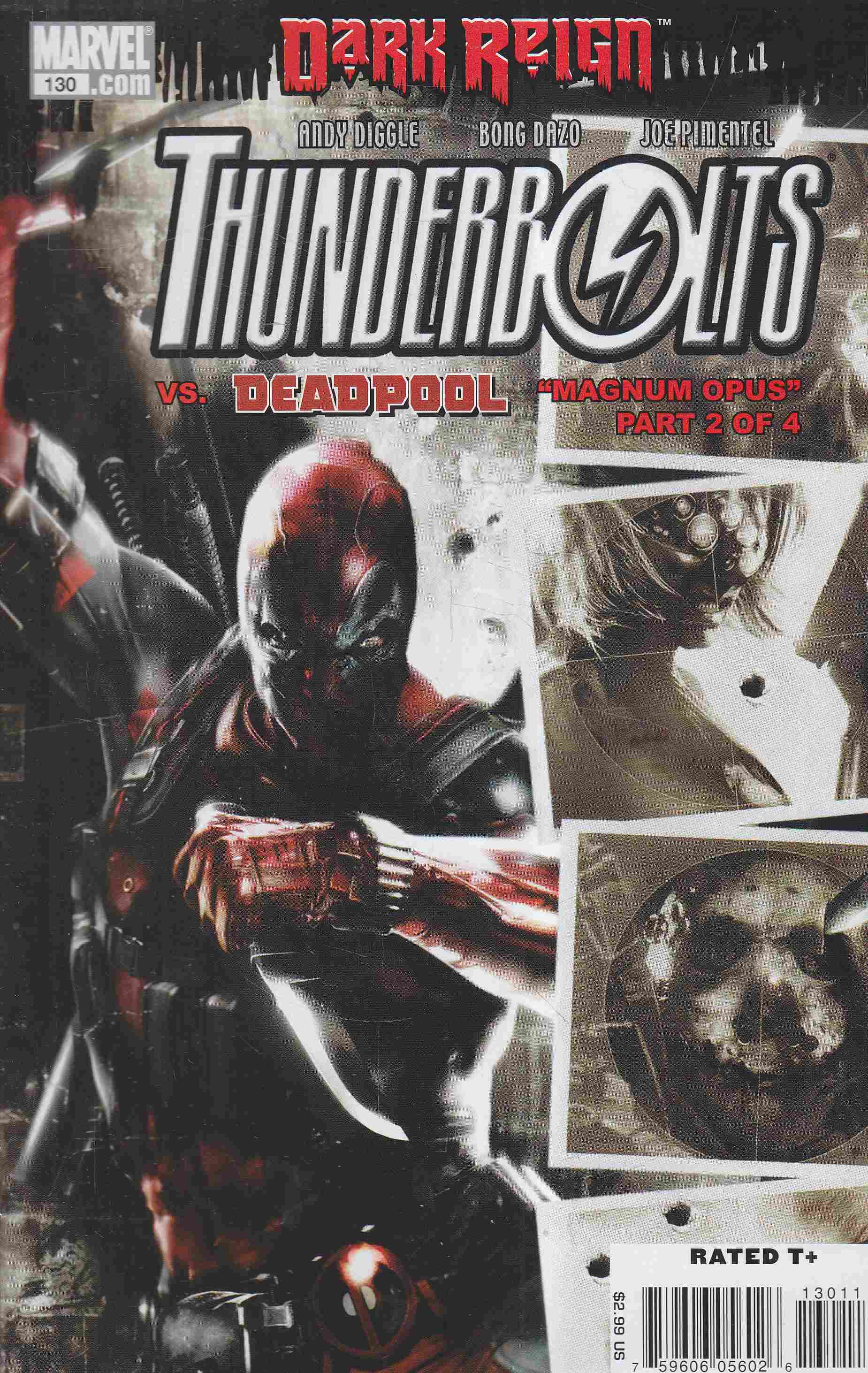 Andy Diggle, Dazo, Bong - Thunderbolts No. 130 Andy Diggle, Dazo, Bong - Thunderbolts No. 130, 2009 antikvár könyv