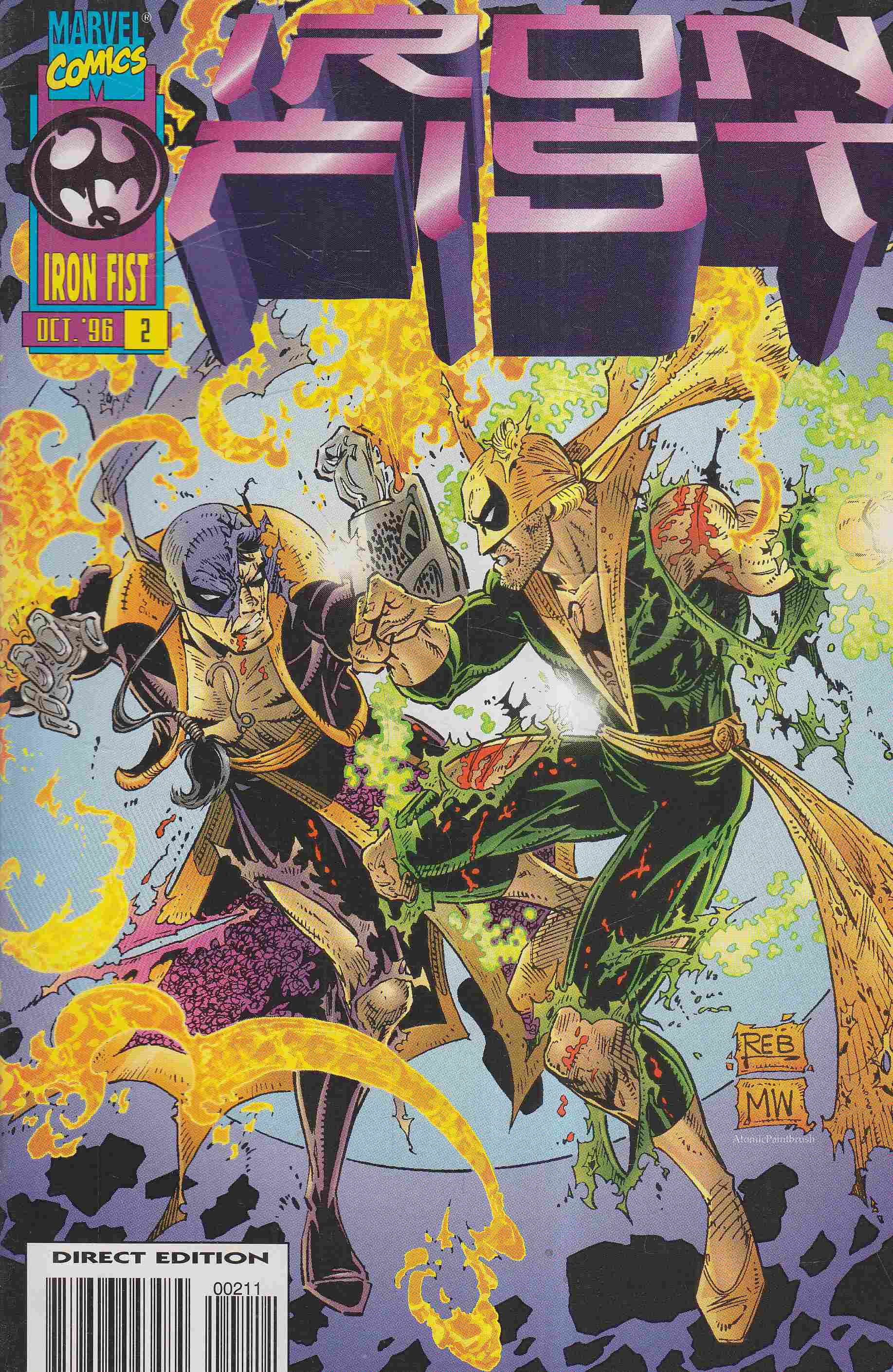 James Felder, Robert Brown - Iron Fist Vol. 2. No. 2. James Felder, Robert Brown - Iron Fist Vol. 2. No. 2., 1996 antikvár könyv