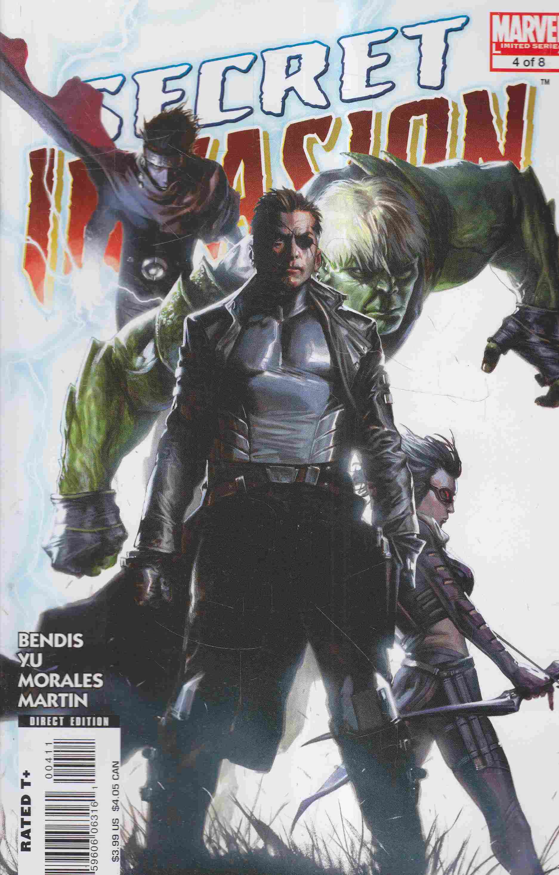 Bendis, Brian Michael, Yu, Leinil Francis - Secret Invasion No. 4. Bendis, Brian Michael, Yu, Leinil Francis - Secret Invasion No. 4., 2008 antikvár könyv