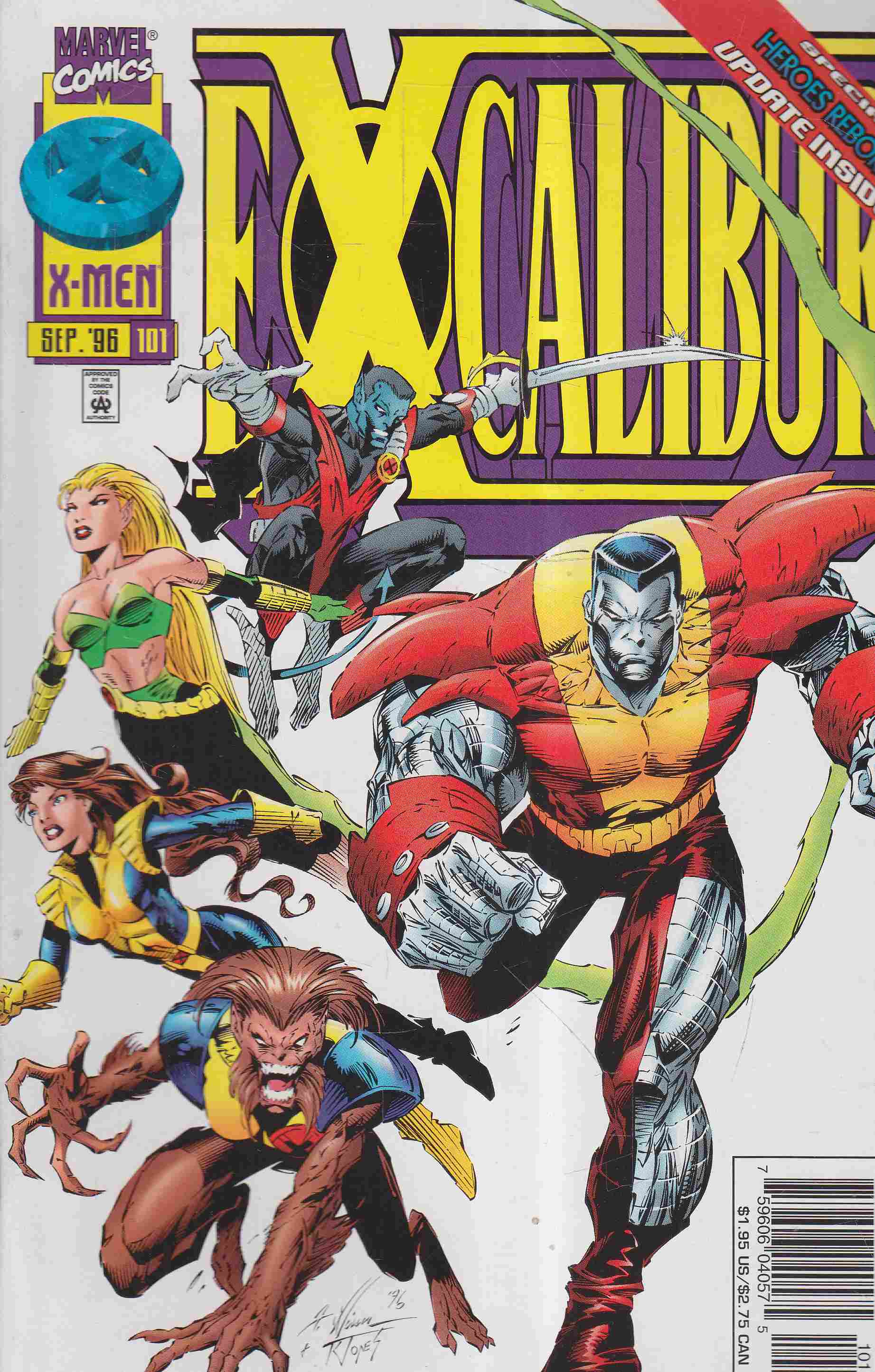 Ellis, Warren, Jones, Casey - Excalibur Vol. 1. No. 101. Ellis, Warren, Jones, Casey - Excalibur Vol. 1. No. 101., 1996 antikvár könyv
