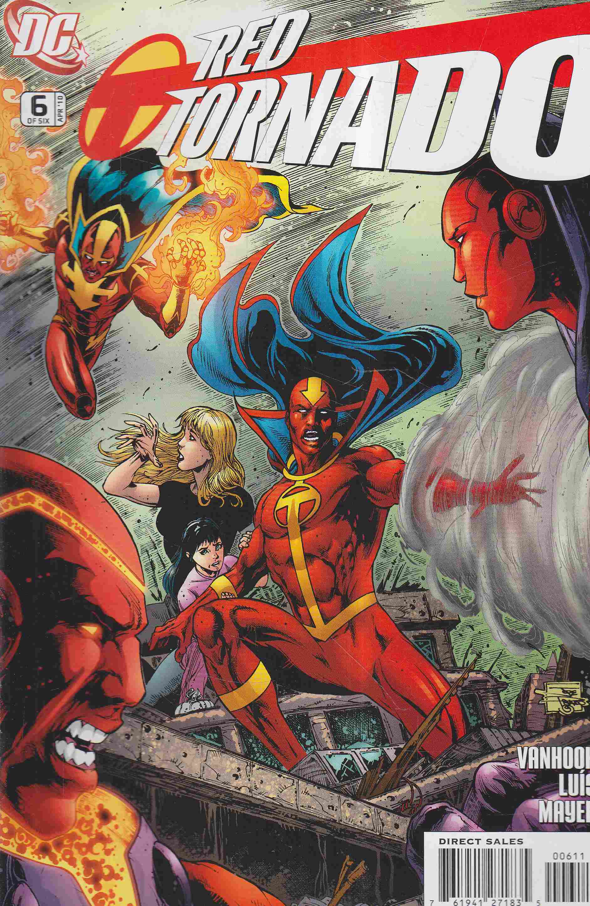 Vanhook, Kevin, Luis, José - Red Tornado 6. Vanhook, Kevin, Luis, José - Red Tornado 6., New York 2010 antikvár könyv