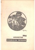 Galambos Ferenc - Kisgrafika értesítő 1966 augusztus