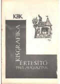 Galambos Ferenc - Kisgrafika értesítő 1965 augusztus