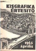 Galambos Ferenc - Kisgrafika értesítő 1965 április