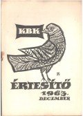 Galambos Ferenc - Kisgrafika értesítő 1963. december