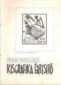 Galambos Ferenc - Kisgrafika értesítő 1968 december