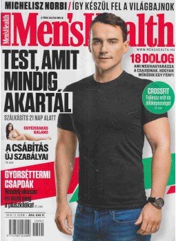 Pásztor Máté - Men's Health 2016/2. Pásztor Máté - Men's Health 2016/2., Budapest 2016 antikvár könyv